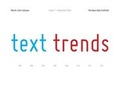Cover: Text Trends: 1 - greyisgood