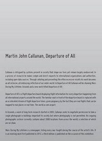 Enlarge image Cover: Departure of All: Pamphlet - greyisgood