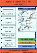 Cover: Railways in Somerset 1948-1963 - JohnT Publishing