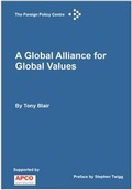 Cover: A Global Alliance for Global Values - Foreign Policy Centre