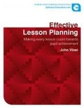 Cover: Effective Lesson Planning - Optimus Education