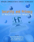 Cover: Security and Privacy in Mobile and Wireless Networking - Troubador Publishing