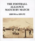 Cover: The Football Alliance Match by Match - Tony Brown