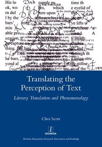 Enlarge image Cover: Translating the Perception of Text - Legenda