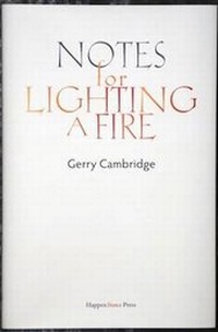 Enlarge image Cover: Notes for Lighting a Fire - HappenStance