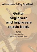 Cover: Guitar Beginners and Improvers Music Book - Luniver Press