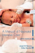 Cover: A Manual of Neonatal Intensive Care - Hodder Arnold