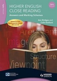 Enlarge image Cover: Higher English Close Reading Answers and Marking Schemes - Hodder Gibson