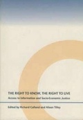 Cover: The Right to Know, the Right to Live - IDASA Publishers
