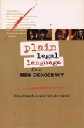 Cover: Plain Legal Language for a New Democracy - Protea Boekhuis