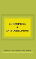 Cover: Corruption and Anti-Corruption - ANU Press