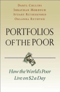 Cover: Portfolios of the poor - University of Cape Town Press