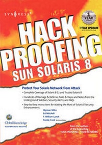Abbildung von: Hack Proofing Sun Solaris 8 - Syngress