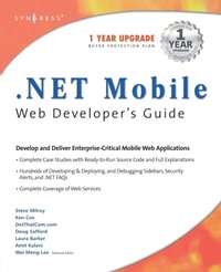 Enlarge image Cover: .NET Mobile Web Developers Guide - Syngress