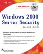 Cover: Windows 2000 Server Security - Syngress
