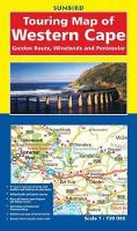 Abbildung von: Touring Map of Western Cape - Sunbird Publishers Ltd