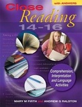 Cover: Close Reading 14-16 With Answers - Hodder Gibson