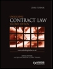 Abbildung von: Unlocking Contract Law Second Edition - Hodder Arnold
