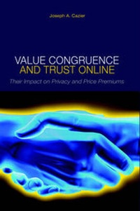 Abbildung von: Value Congruence and Trust Online - Cambria Press