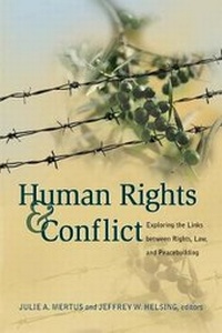 Enlarge image Cover: Human Rights and Conflict - United States Institute of Peace Press
