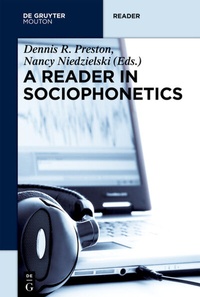 Enlarge image Cover: A Reader in Sociophonetics - De Gruyter Mouton