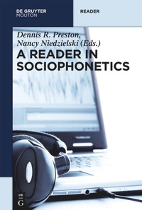 Enlarge image Cover: A Reader in Sociophonetics - De Gruyter Mouton