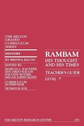 Cover: Rambam - Melton Research Center for Jewish Education