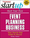 Cover: Start Your Own Event Planning Business: Your Step by Step Guide to Success - Entrepreneur Press