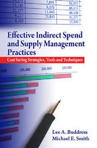 Abbildung von: Effective Indirect Spend and Supply Management Practices - J Ross Publishing