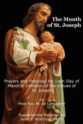 Cover: The Month of St. Jospeh - Biblio Resource Publications, Inc.