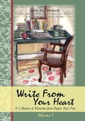Cover: Write from Your Heart, a Collection of Memories from Pepper Tree's Past - Peppertree Press