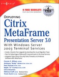 Cover: Deploying Citrix MetaFrame Presentation Server 3.0 with Windows Server 2003 Terminal Services - Syngress