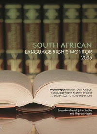 Enlarge image Cover: South African Language Rights Monitor 2005 - Uj Press