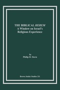 Cover: The Biblical Herem - Brown Judaic Studies