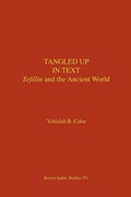 Cover: Tangled Up in Text - Brown Judaic Studies