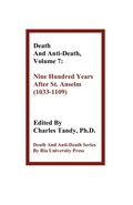 Cover: Death and Anti-Death, Volume 7 - Ria University Press