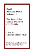 Cover: Death and Anti-Death, Volume 11 - Ria University Press