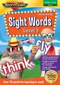 Cover: Sight Words Level 3 DVD - Rock 'n Learn