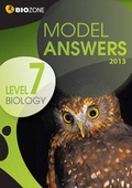 Cover: Model Answers Biology: Student Workbook Level 7 - Biozone International Ltd