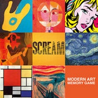 Enlarge image Cover: Modern Art Memory Game - AMMO Books LLC
