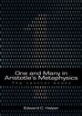 Cover: One and Many in Aristotle's Metaphysics: the Central Books - Parmenides Publishing