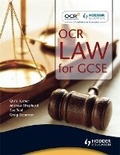 Cover: OCR Law for GCSE - Hodder Education
