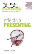 Cover: Instant Manager: Effective Presenting - John Murray Publishers Ltd