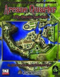 Cover: Arcane Quarter: City Quarters Sourcebook for the d20 System - Green Ronin Publishing
