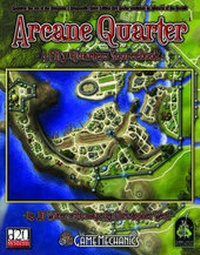 Enlarge image Cover: Arcane Quarter: City Quarters Sourcebook for the d20 System - Green Ronin Publishing