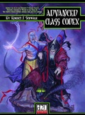 Cover: Advanced Class Codex: Sourcebook for the d20 System - Green Ronin Publishing