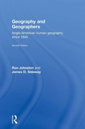 Cover: Geography and Geographers - Routledge