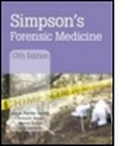 Cover: Simpson's Forensic Medicine - Hodder Arnold