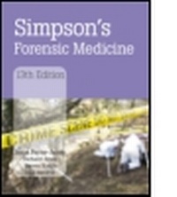 Abbildung von: Simpson's Forensic Medicine, 13th Edition - Hodder Arnold