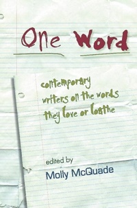 Abbildung von: One Word - Sarabande Books, Incorporated